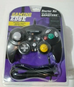 Kit de inicio Gaming Edge de colección para cable de tarjeta controladora Nintendo GameCube nuevo - Imagen 1 de 3