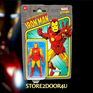 2021 Marvel Hasbro Kenner Legends Retro The Invincible Iron Man 3,75" Figur - Bild 1 von 3