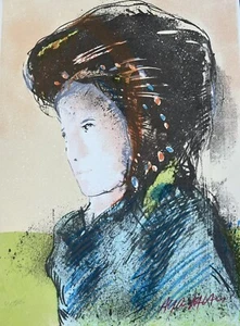 Famous Original | Alirio Palacios | Silkscreen Lithography | Signed | 1980 | Art - Picture 1 of 9