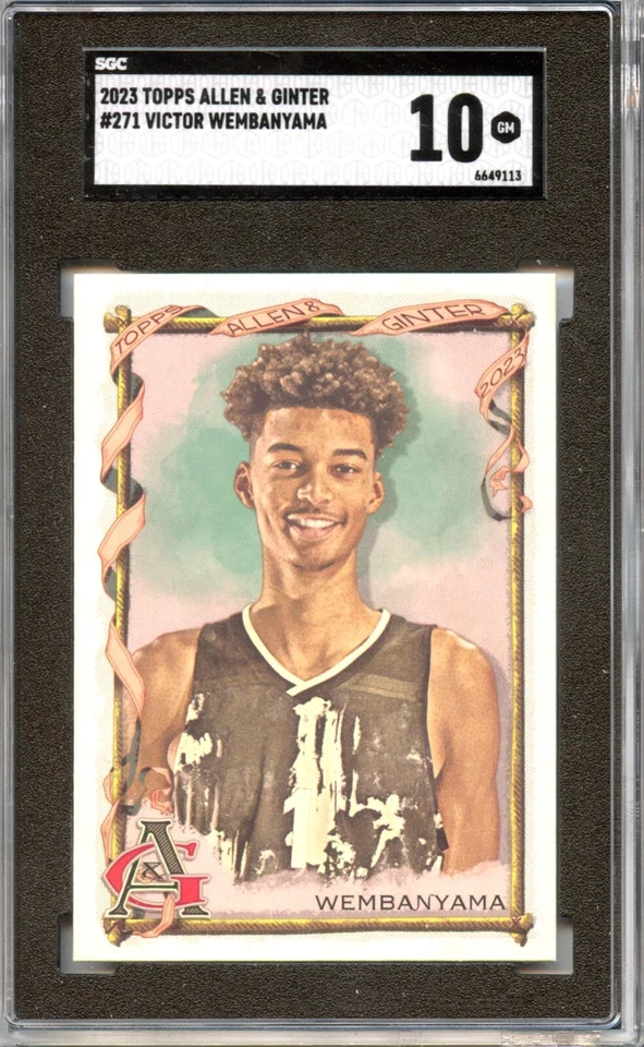 2023 Topps Victor Wembanyama A&G SGC 10 - Image 1 of 1