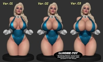 1/8 NSFW Ellsa 3D Print Garage Kit Figure Model Unpainted Unassembled GK - Image 1 of 3