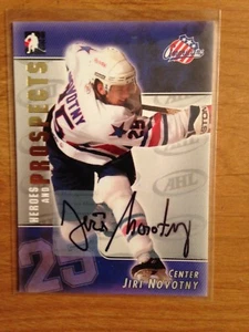 2004/5 ITG Heroes & Prospects Jiri Novotny autograph RC - Picture 1 of 1