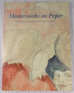 MEISTERWERKE AUF PAPIER AUS DER ALBRIGHT-KNOX ART GALLERY 1987 SEHR GUTER ZUSTAND! - Bild 1 von 5