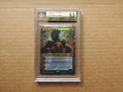 Wrenn and Six Textured FOIL BGS 9.5 [Double Masters] Mtg Magic Free Tracking! - Image 1 of 2