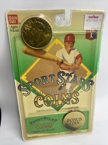 1990 Bandai Sport Stars Collector Coins Don Mattingly Brand New Package NIP Sb