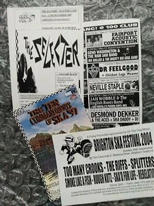 Ska Flyers 1997 London Brighton Desmond Dekker Selecter Prince Buster Pioneers - Bild 1 von 6