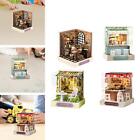 Miniature Dollhouse Wooden House with Furniture Decorative Crafts Handmade