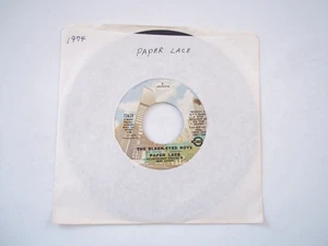 PAPER LACE - The Black-Eyed Boys / Jean - 45 RPM 7" Record 1974 - Picture 1 of 6