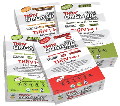 Barritas de alimentos orgánicos THriV (pack de 12 barras de 35 g) Foto 1 de 4