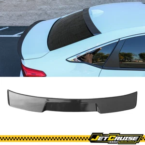Fits 22-24 Honda Civic Sedan IKON Style Real Carbon Fiber Roof Spoiler Wing Lip - Bild 1 von 9