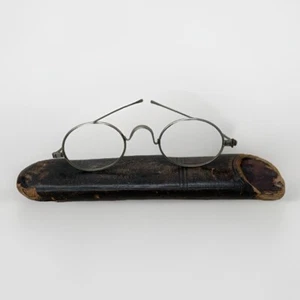 RARE Spectacles Eye Glasses Silver Antique Atlanta Georgia USA - Picture 1 of 10
