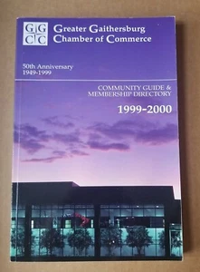1999-2000 Greater Gaithersburg MD Directory Camera. 50° Anniversario - Foto 1 di 1