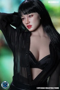 SUPER DUCK 1/6 SDH041C Corea KPOP Estrella Niña Cabeza Esculpida Para Figura de Acción 12"" - Imagen 1 de 8