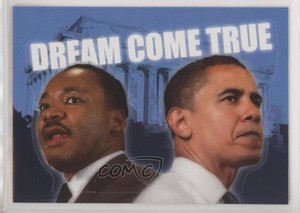 2008 President Obama Collector Trading Cards Martin Luther King Jr Barack #9 0e3