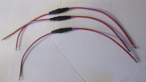 3 Bussmann  BK/ HHT  Inline Fuse holders In-line  fuse holders 5 x15 mm NEW - Picture 1 of 5