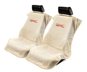 Seat Armour 2 Piece Front Car Seat Covers For GMC - Tan Terry Cloth - Bild 1 von 1