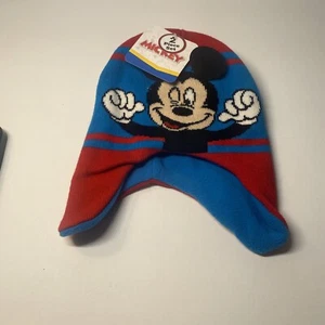 MICKEY MOUSE KIDS BEANIE AND GLOVES SET, ONE SIZE - Picture 1 of 6