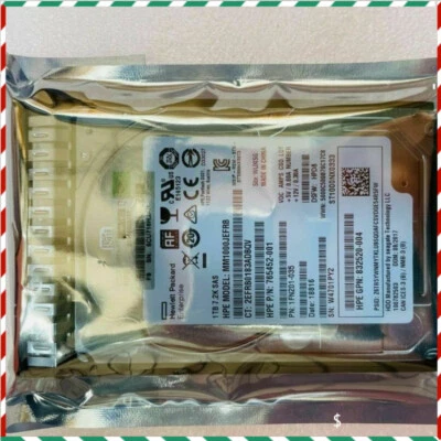  HPE 1TB 7.2K 12G SFF 2.5" SAS SC HARD DRIVE For Gen8 9 G8 832984-001 832514-B21 - Image 1 of 4