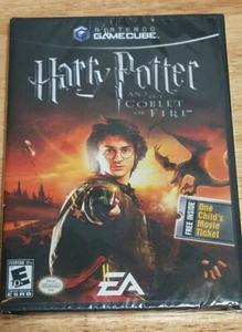 GameCube Factory Sealed 1st Prints  Harry Potter Goblet of Fire Nintendo games - Picture 1 of 8