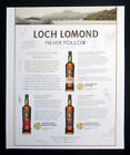 Loch Lomond Scotch Whiskey print ad 2019 3 varieties