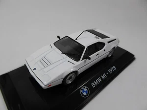 BMW M1 1978 - 1/43 Voiture IXO Supercars Edition Italienne S75 - Photo 1/8