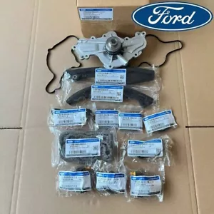 Ford Timing Chain Kit GMB Water Pump for 13-19 Explorer Flex Lincoln Taurus 3.5L - Picture 1 of 8