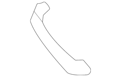 Genuine Volvo Trim Molding 31383858 Foto 1 de 2