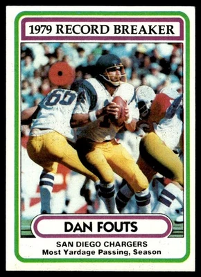 1980 TOPPS DAN FOUTS #3 - Image 1 of 2