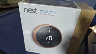 Nest Thermostat 3rd Gen T3021US Copper-sealed - Image 1 of 4