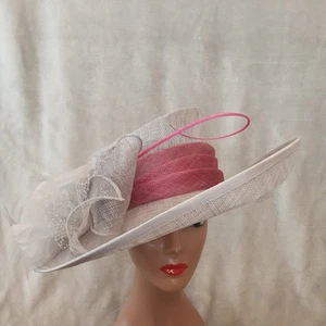 Jacques Vert Special Occasion Hat Wedding Formal Races Ascot Mother Bride Groom - Picture 1 of 12
