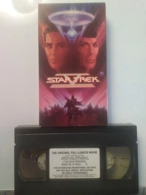 Star Trek V Screener VHS | Rare Collectible | Played Once | Excellent Condition - Image 1 of 4
