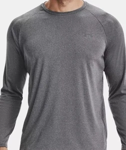 Under Armour Herren T-Shirt UA Velocity Größe M grau langarm NEU - Bild 1 von 3