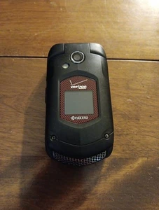 Kyocera DuraXV E4520 USB - telefono con sportello - grado militare, ultra robusto nero ROSSO  - Foto 1 di 6