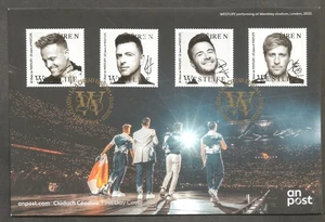 2025 IRELAND 10th ISSUE CELEBRATING 25 YEARS OF WESTLIFE COLLECTORS FDC-BUREAU - Picture 1 of 2