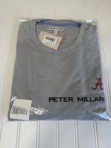 Peter Millar Crown Cradle Performance Crew Neck Shirt Herren XL Alabama NEU - Bild 1 von 4