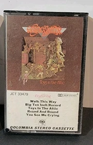 Aerosmith 1973 Cassette Tape "Toys In The Attic" Columbia Records - Picture 1 of 2