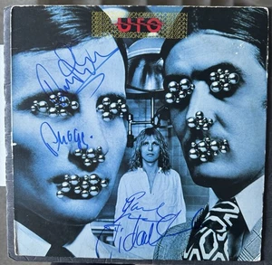 UFO Signed Vinyl Obsession Autographed By 4 JSA COA Michael Andy Paul Phil - Picture 1 of 2