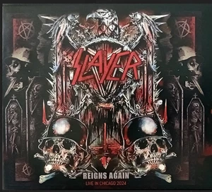 SLAYER Reigns Again Live In Chicago 2024 CD Limited Edition SEALED - Picture 1 of 2