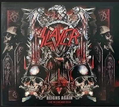 SLAYER Reigns Again Live In Chicago 2024 CD Limited Edition SEALED - Bild 1 von 2