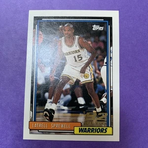 1992-93 Topps - Latrell Sprewell #392 (RC) Golden State Warriors - Picture 1 of 10