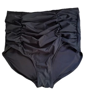 Parte inferior de bikini Shapermint Essentials control cintura alta para mujer talla 4XL negra - Imagen 1 de 4