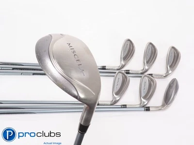 Ladies TaylorMade MISCELA 5H,6H,7-PW,SW IRON SET - Ladies Flex 458160 - Image 1 of 4