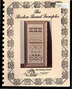 SHARON COHEN THE BOSTON BAND SAMPLER EMBROIDERY 1993 - Picture 1 of 1