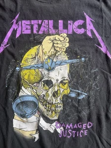 Metallica Damaged Justice Band Grafik T-Shirt Größe XXL - Bild 1 von 7