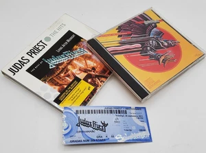 Judas Priest Screaming for Vengeance CD + 2011 Konzertkarte Heavy Metal selten - Bild 1 von 14