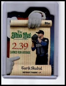 2025 Topps Holiday #MNL-14 Tarik Skubal Making The Nice List Detroit Tigers - Bild 1 von 2