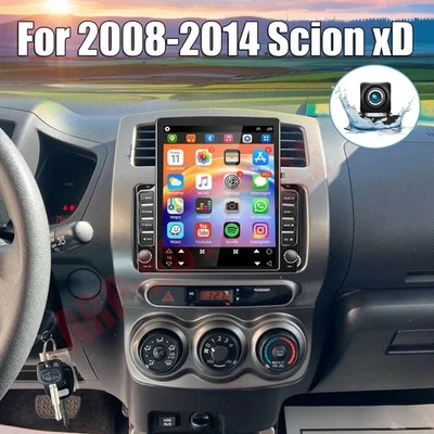 Radio coche 9,7"" Android 14 CarPlay radio GPS DSP + cámara para Scion xD 2008-2014 Foto 1 de 4