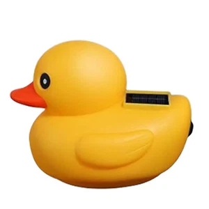 1pcs Solar Floating Yellow Duck Floating Pool Lights Solar Powered Floating Duck - Picture 1 of 12