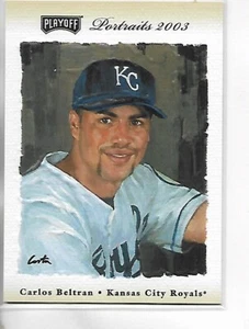 2003 Playoff Portraits Carlos Beltran Beige Parallel Card #52 #/250 - Picture 1 of 1