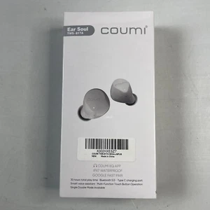 Coumi TWS-817A Blanco-JFFUS Oreja Alma IPX7 Impermeable Tipo C Carga Sellada - Imagen 1 de 7